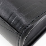Burberry Handbag Calfskin black 2WAYShoulder Embossed Check Women
