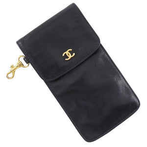 Chanel Coco Mark Lambskin Pouch