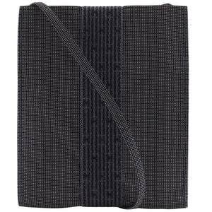 Hermes Shoulder Bag Nylon canvas gray Her Line Mini pochette