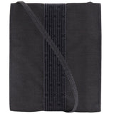 Hermes Shoulder Bag Nylon canvas gray Her Line Mini pochette
