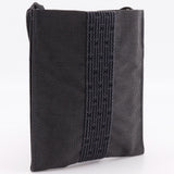 Hermes Shoulder Bag Nylon canvas gray Her Line Mini pochette