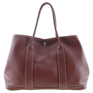 Hermes Tote Bag Negonda Red Garden party PM Women