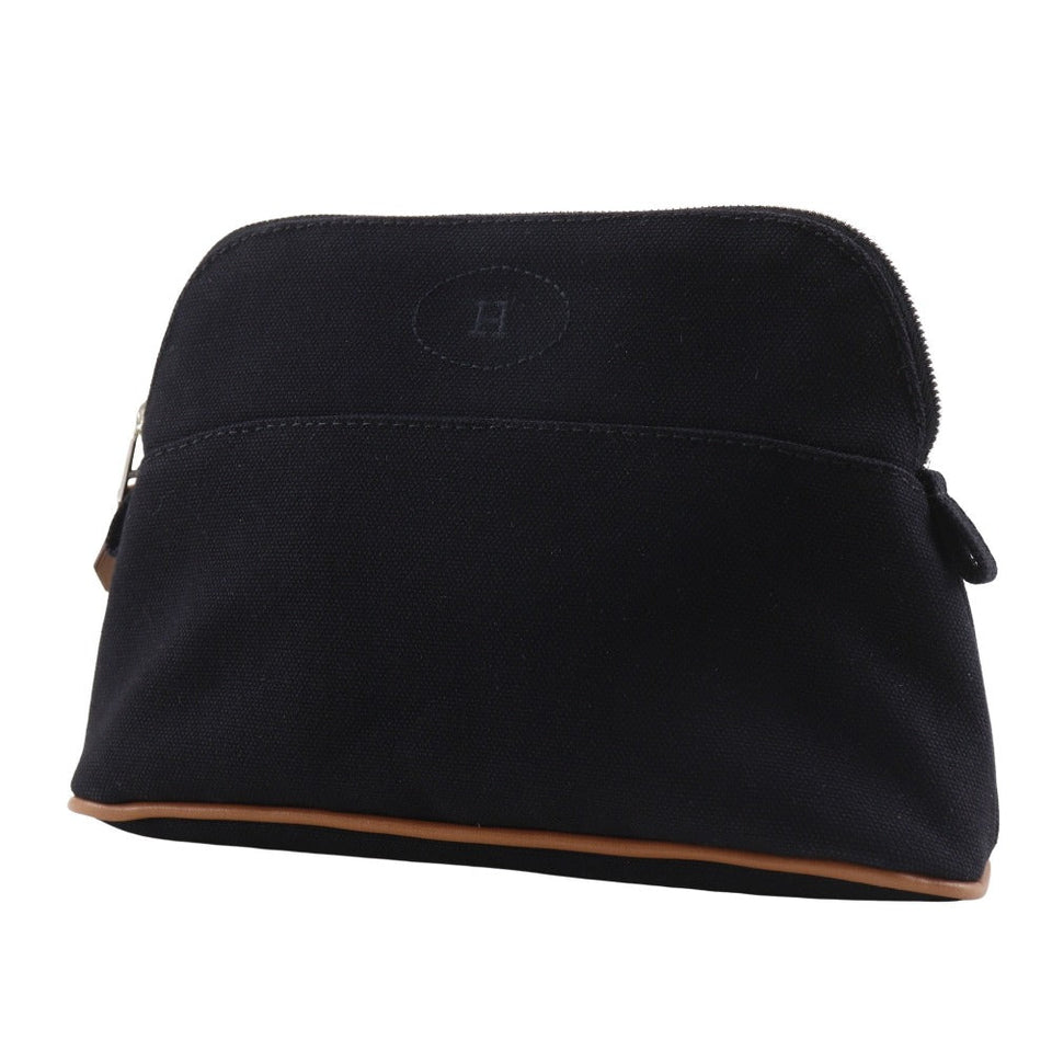 Hermes Pouch cotton Noir Bored Pouch Mini