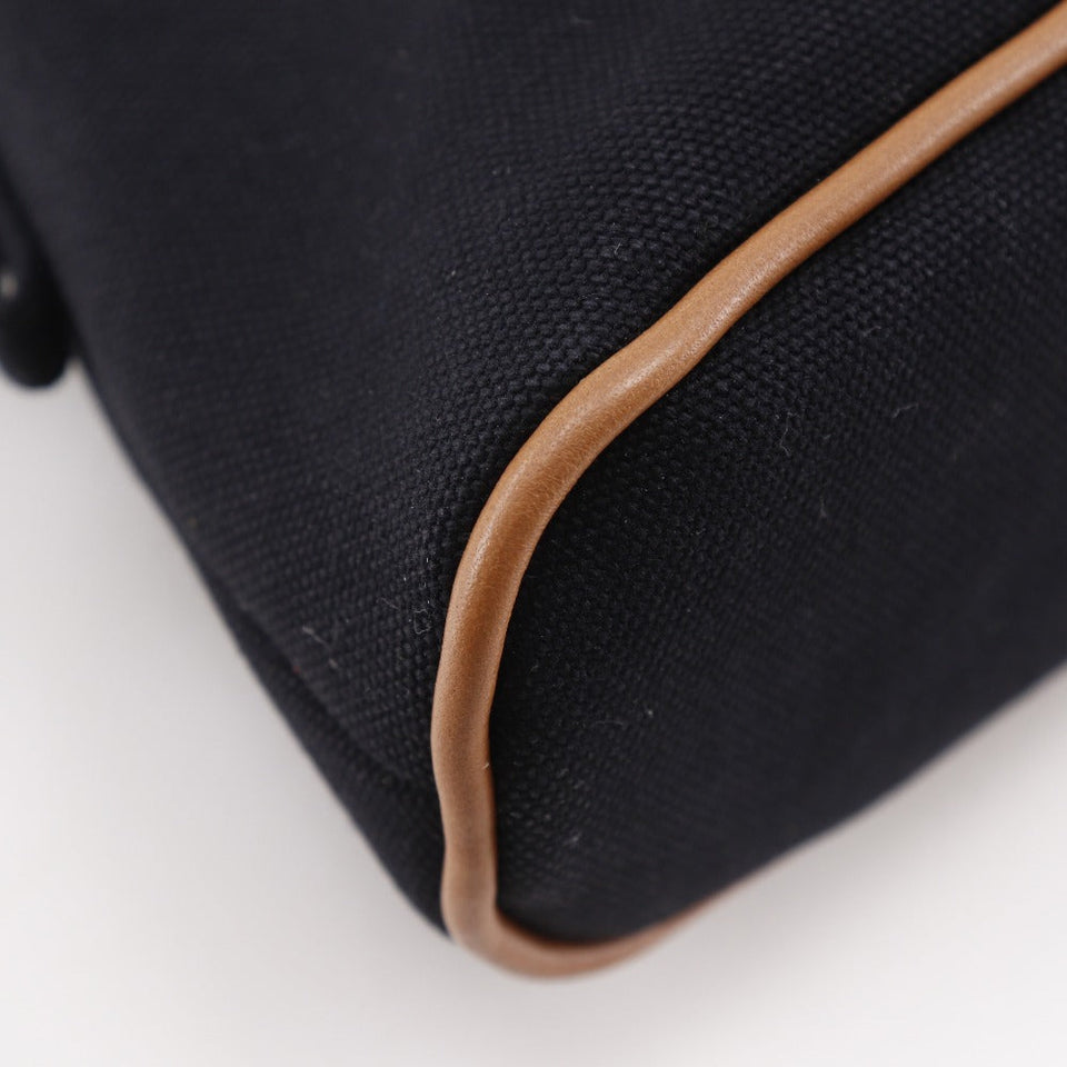 Hermes Pouch cotton Noir Bored Pouch Mini