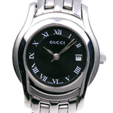 Gucci Watches Quartz 5500L Stainless Steel Silver G class black dial Women