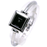 Gucci Watches Quartz 1900L Stainless Steel Silver black dial Women