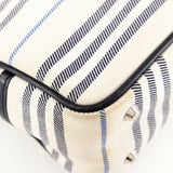 Burberry Shoulder Bag canvas off white one belt Women