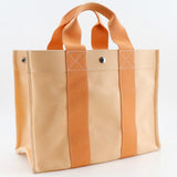 Hermes Handbag canvas Orange Bora Bora PM