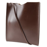 Hermes Shoulder Bag Calfskin Brown Omenitu Women(Unisex)