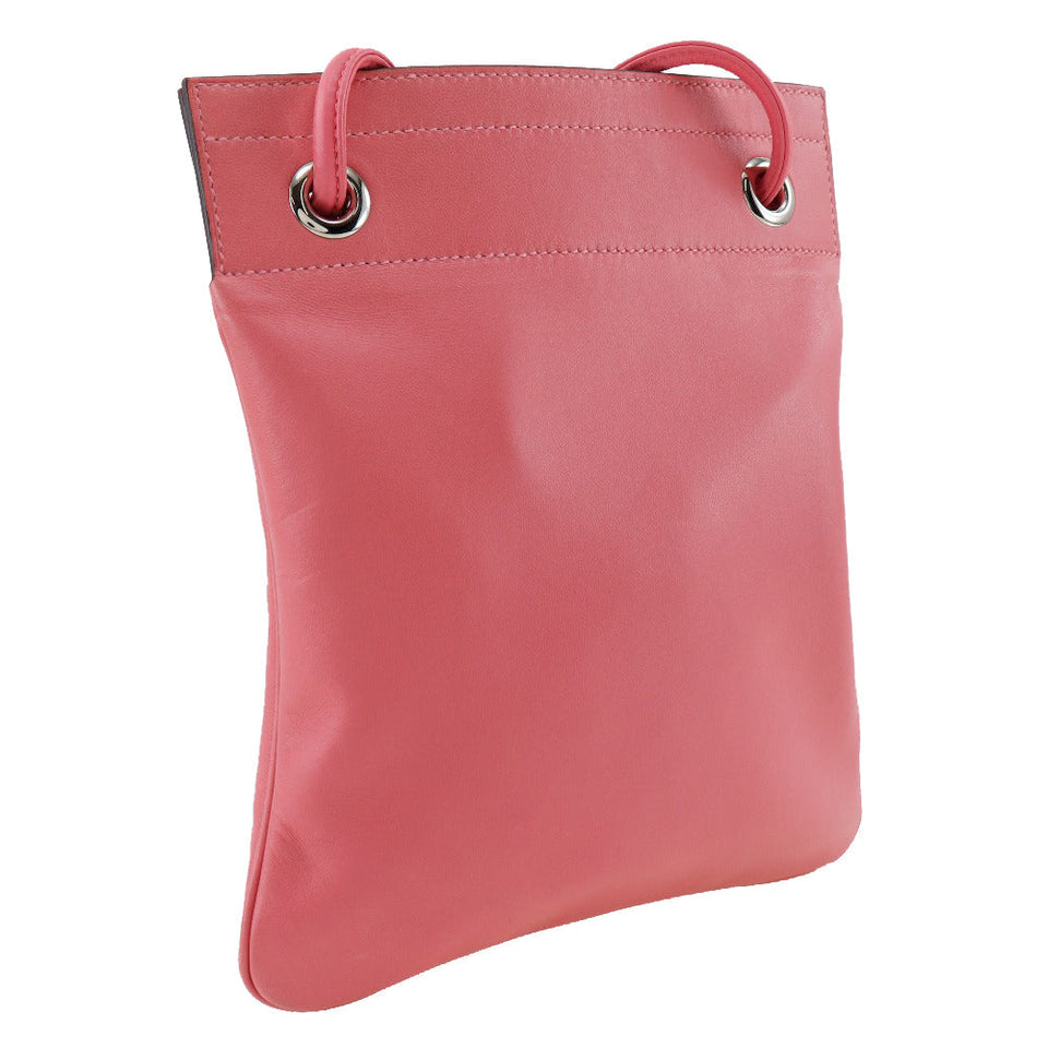 Hermes Shoulder Bag Calfskin pink Aline Mini Women