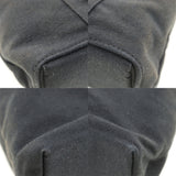 Hermes Tote Bag canvas black Toroca Horizontal PM