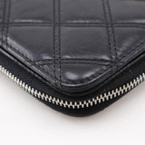 Chanel Paris New York Line Lambskin Long Wallet