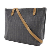 Hermes Shoulder Bag canvas gray Long shoulder Amedaba Cava de Poche