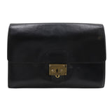 Hermes Clutch bag Box scarf black business bag Pochette jet