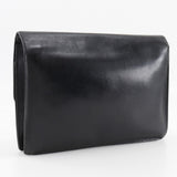 Hermes Clutch bag Box scarf black business bag Pochette jet
