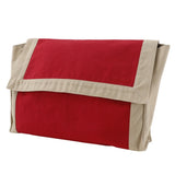 Hermes Clutch bag cotton Red In-bag Tapidocel