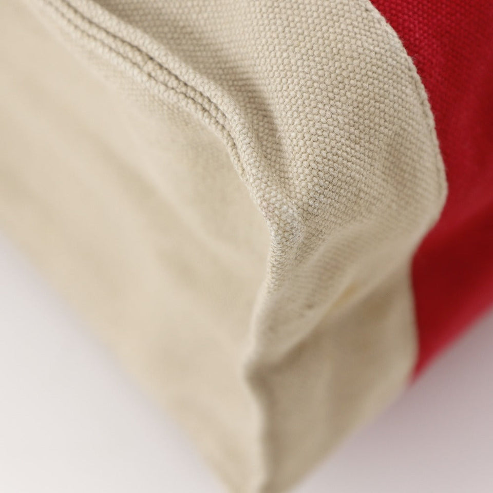 Hermes Clutch bag cotton Red In-bag Tapidocel