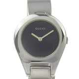 Gucci Watches Quartz 6700L Stainless Steel Silver black dial Women