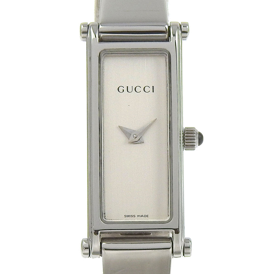 Gucci Watches Quartz 1500L Stainless Steel Silver Silver dial Women