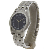 Gucci Watches Quartz 5500M Stainless Steel Silver black dial mens