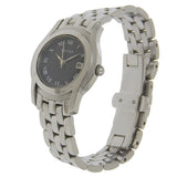 Gucci Watches Quartz 5500L Stainless Steel Silver black dial Women