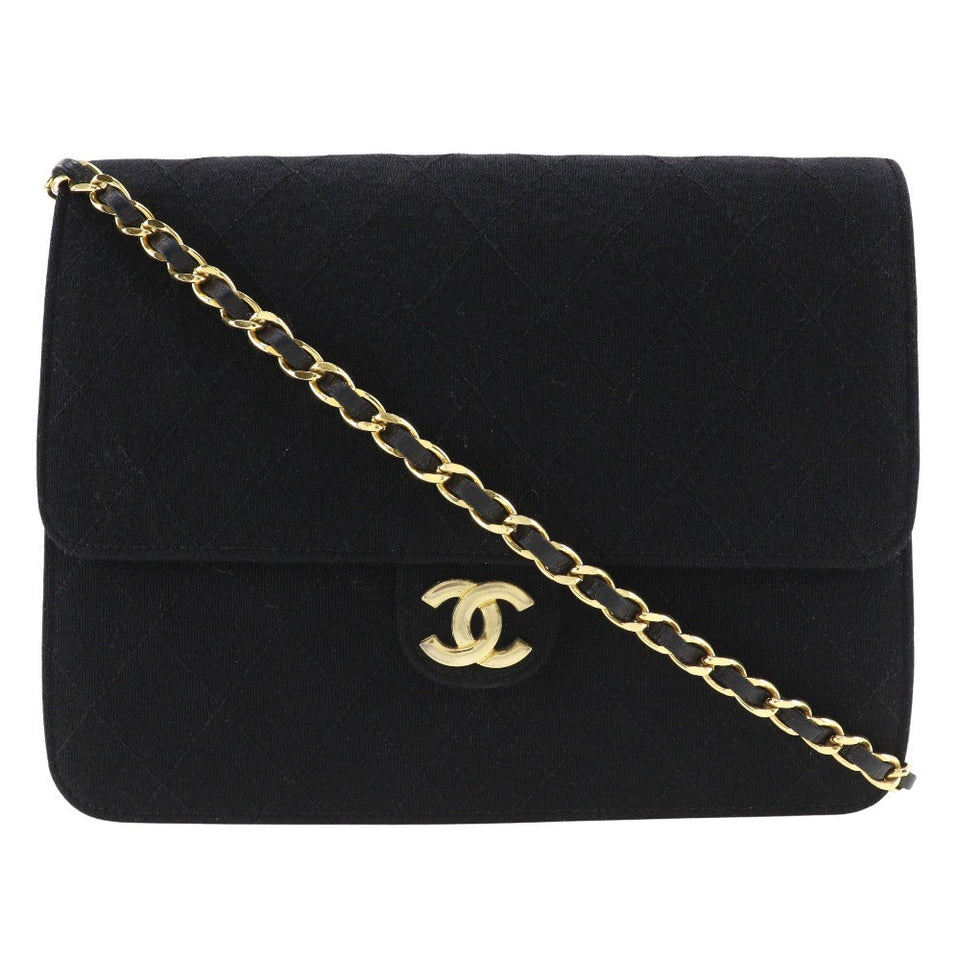 Chanel Matelasse Cotton Shoulder Bag