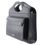 Burberry Handbag 8040892 leather black 2WAYShoulder Women