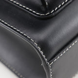 Burberry Handbag 8040892 leather black 2WAYShoulder Women