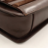 Gucci Shoulder Bag 001.109.1314 Calfskin, suede Brown Old Gucci Women
