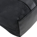 Gucci Tote Bag 341536 Nylon canvas black outlet GG Women