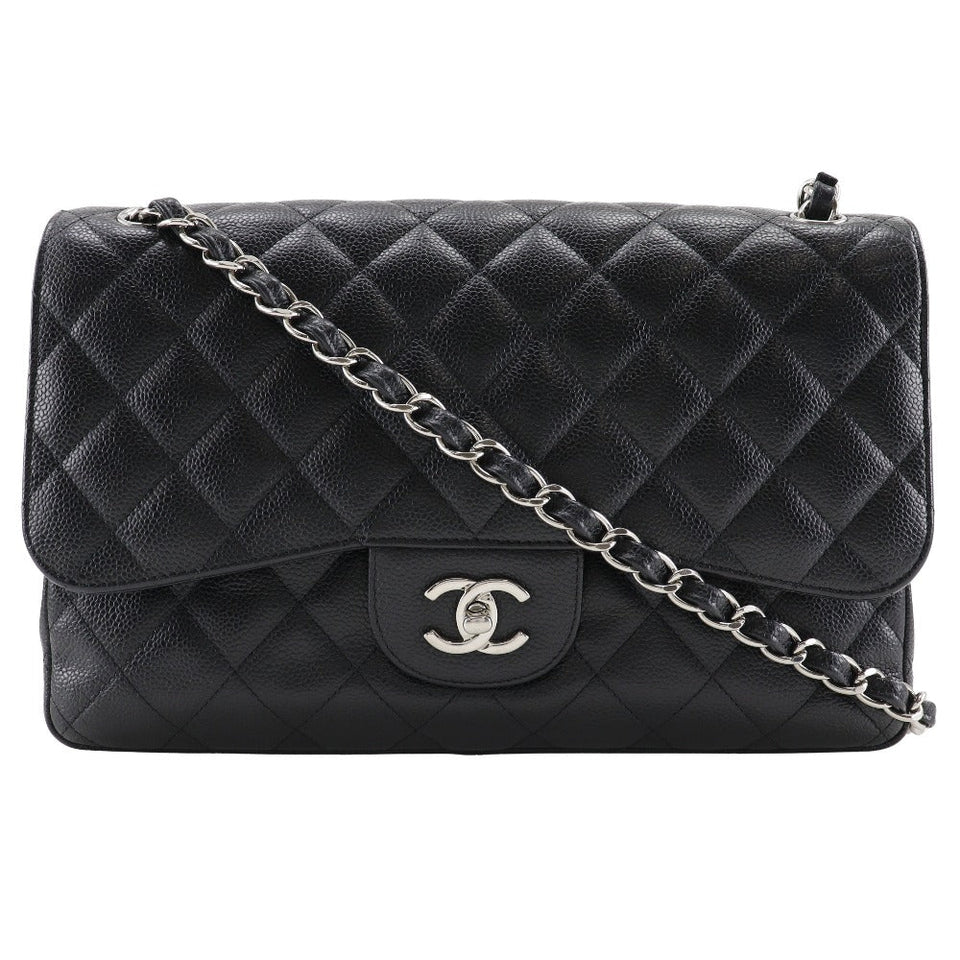 Chanel Caviar Skin Shoulder Bag A58600