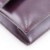 Hermes Clutch bag Box scarf Bordeaux Fako Women