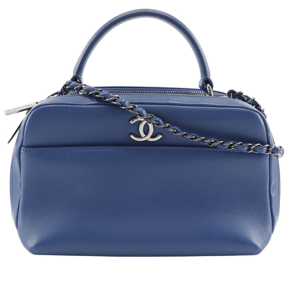 Chanel Trendy Bowling Bag Handbag 2WAY