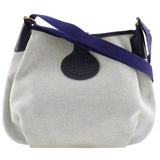 Hermes Shoulder Bag Tower ash Gray / navy Rodeo Women