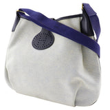 Hermes Shoulder Bag Tower ash Gray / navy Rodeo Women
