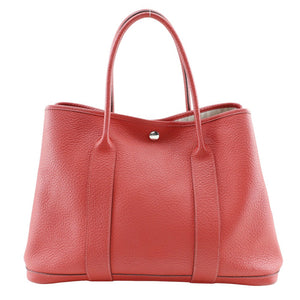 Hermes Tote Bag Negonda Red Garden party PM Women