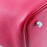 Hermes Handbag Togo pink Pico Tan Lock MM Women