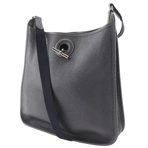 Hermes Shoulder Bag leather gray Vespa 28 Women