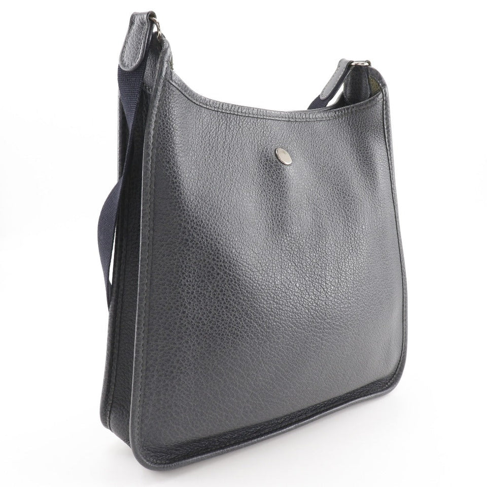Hermes Shoulder Bag leather gray Vespa 28 Women