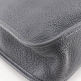 Hermes Shoulder Bag leather gray Vespa 28 Women