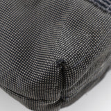 Hermes Handbag Nylon canvas gray Tote Bag Her Line Cabas mens(Unisex)