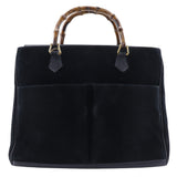 Gucci Tote Bag Suede black Old Gucci Bang Boot Women