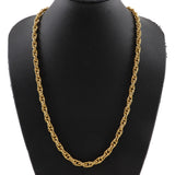 Chanel Vintage Long Chain Necklace Gold Plated