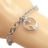 Gucci bracelet Silver925 Silver GG 16