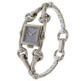 Gucci Watches Quartz 116.5 Stainless Steel Silver Signoria Blue shell dial Women