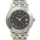 Gucci Watches Quartz 5500L Stainless Steel Silver G class black dial Women