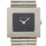 Gucci Watches Quartz 600L Stainless Steel Silver black dial Women