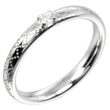 Gucci Ring K18 White Gold, Diamond Silver Diamantissima 7