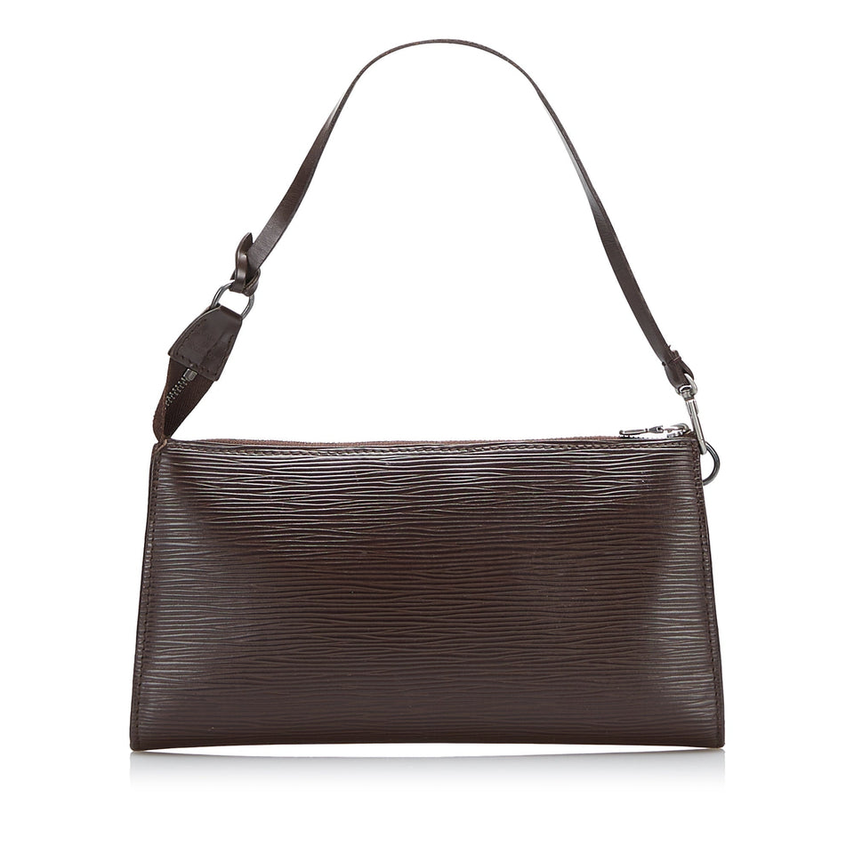 Louis Vuitton Epi Pochette Accessoires Brown Clutch