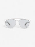 Christian Dior Technologic Sunglasses Silver / Black Acetate 145mm